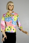 Lush Pastel Floral Vintage 60s B.H. Wragge Jacket
