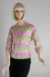 Shiny Sequin Vintage 60s Sweater