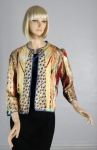 Rare Vintage 40's Swing Era Silk Tie Jacket 