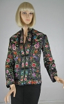 Heavily Embroidered Vintage 70s Chinese Jacket
