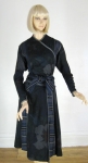 Dramatic Wool Floral Vintage 80s Kenzo Suit 