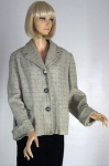 Cool Vintage 50s Flecked Tweed Jacket