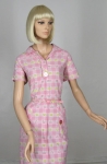 Sweet Pink Cotton Vintage 50s House Dress 02.jpg