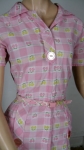 Sweet Pink Cotton Vintage 50s House Dress 04.jpg