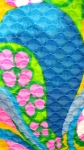 Psychedelic Neon Vintage 60s Paisley Print Sun Dress 05.jpg