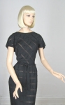 Chic Vintage Black 50s Peek-a-Boo Dress 04.jpg