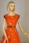 Atomic Vintage 50s Red Novelty Print Dress 02.jpg