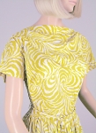 Swirly Print Vintage 60s Slinky R & K Originals Nylon Dress 02.jpg