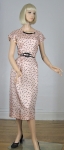 Adorable Pink & Black Vintage 50s Dress and Bolero 04.jpg