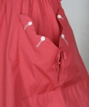 Reddish Rose Pink Vintage 50s Button-y Pocket-y Dress 05.jpg