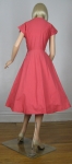 Reddish Rose Pink Vintage 50s Button-y Pocket-y Dress 06.jpg