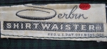 Gingham Paisley Vintage 50s Serbin Shirt Waist Dress 06.jpg