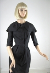 Vintage 50s Maurice Rentner Dress w/Dramatic Collar 02.jpg
