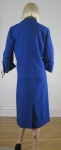 Cobalt Blue Vintage 50s Fitted Dress & Swing Jacket  07.jpg