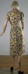 Vintage 40s Trudy Hall Floral Ruffle Dress 05.jpg