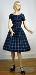 Perky Plaid Vintage 50s Sun Dress with Bolero 2.jpg