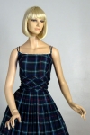 Perky Plaid Vintage 50s Sun Dress with Bolero 3.jpg
