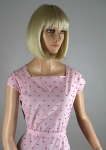 Darling Dottie Vintage 50s Chenille Polka Dot Dress 02.jpg