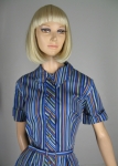 Smartsette Striped Vintage 60s Cotton Shirtwaist Dress 02.jpg