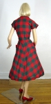 Bold Plaid Vintage 50s Cotton Day Dress 2.jpg