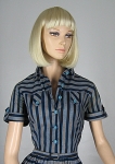 Graphic Vintage 50s Striped Black & Blue Dress 03.jpg