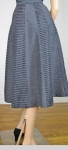 Two Tone Vintage 50s Gray and Black Full Skirt Dress  04.jpg
