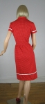 Fun Vintage Late 60s Swiss Dot Cherry Red Dress 04.jpg