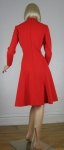 Red Vintage 70s Geoffrey Beene Jersey Dress with Scarf 05.jpg