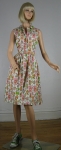 Darling Vintage 60s Butterfly Print Cotton Dress 03.jpg