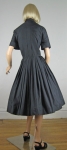 Crisp Vintage 50s Black Shirtwaist Dress 05.jpg