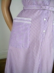 Cute New Old Stock Vintage 60s Gingham Dress 04.jpg