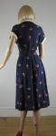 Darling Daisy Print Vintage 50s Fun Shirt Dress 05.jpg