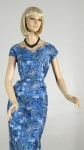Bold Splatter Print Vintage 50s Cotton Dress 2.jpg