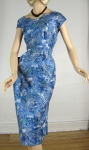 Bold Splatter Print Vintage 50s Cotton Dress 5.jpg