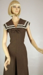 Ahoy! Adorable Vintage 70s Mollie Parnis Sailor Dress 2.jpg