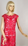 Gorgeous Red Vintage 60s Moygashel Linen Cutwork Dress 3.jpg