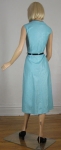 Turquoise Vintage 50s Rose Printed Pocket Dress 6.jpg