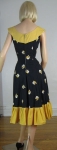 Sexy Shelf Bust Vintage 50s Novelty Print Dress 4.jpg