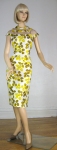 Gorgeous Detailed Vintage 60s Petal Printed Silk Dress 2.jpg