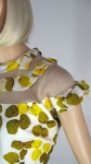 Gorgeous Detailed Vintage 60s Petal Printed Silk Dress 3.jpg