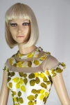Gorgeous Detailed Vintage 60s Petal Printed Silk Dress 6.jpg