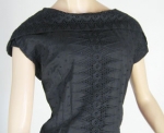 Curvy Vintage 60s Black Eyelet Dress 04.jpg