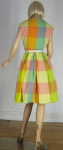 Fruity Sherbet Vintage 60s Window Pane Plaid Dress 04.jpg