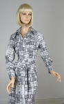 Lanvin Vintage 70s Signed World Tour Shirt Dress 03.jpg