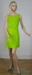 Op Art Vintage 60s Go-Go Lemon Lime Dress & Coat Ensemble 02.jpg