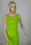 Op Art Vintage 60s Go-Go Lemon Lime Dress & Coat Ensemble 03.jpg
