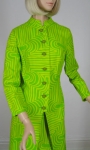 Op Art Vintage 60s Go-Go Lemon Lime Dress & Coat Ensemble 04.jpg