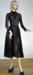 Beautiful Vintage 40s Cascading Lace Dress 04.jpg