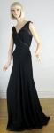 High Drama Vintage 30s Fringed Evening Gown 02.jpg