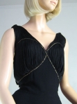 High Drama Vintage 30s Fringed Evening Gown 04.jpg